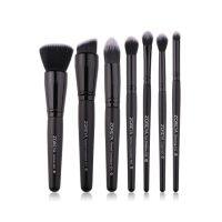 Zoreya ขนแปรงสังเคราะห์นุ่มชุดแปรงแต่งหน้า Eye Make Up Tool Cruelty Black Blending Crease Foundation Brushes Box