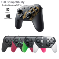 【ส่งของจากประเทศไทย】BEATY จอย Pro Switch Nintendo Switch Pro Controller Monster Hunter Rise Limited Joystick Full Function + NFC + Wake Up (1:1) PC เกมคอนโทรลเลอร์ จอยเกมมือถือ บลูทูธไร้สาย