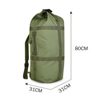 70L Large Men Hiking Backpack Travel Bag Nylon Bucket Handbag Climbing Mountaineering Camping Trekking Blaso Sport Bags XA160D