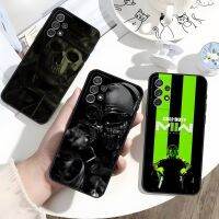 Nancy Electron】เกมคอลออฟดิวตี้การสู้รบสมัยใหม่2เคสโทรศัพท์สำหรับ Samsung Galaxy A13 A02 A52 A22 A53 A73 A71 A54 A34ฝาหลัง