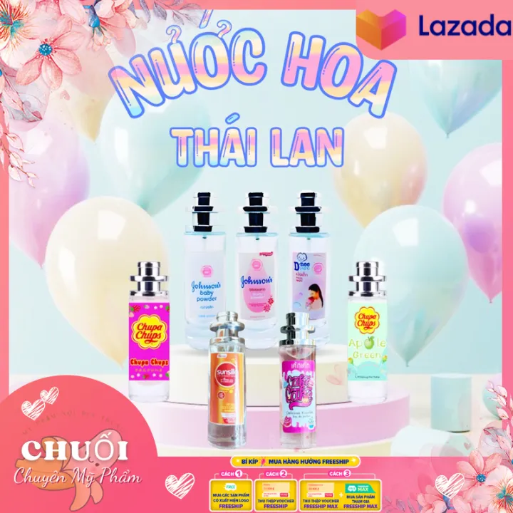 Nước Hoa Thái Lan Thơm Dịu Hương Phấn Em Bé | Nước hoa xịt thơm ...