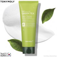 TONYMOLY The Chok Chok Green Tea Foam Cleanser 150ml คลีนเซอร์ทำความสะอาดผิวหน้าสูตรผสมชาเขียวจากเกาหลีของแท้พร้อมส่ง