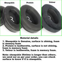 Earpads For Focal Elear Headphone Earcushions Protein Velour Sheepskin Pads Foam Ear Pads Black