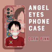 Samsung Galaxy A32การ์ตูนสำหรับ Luffy เคสโทรศัพท์มือถือยางนุ่มเคสโทรศัพท์มือถือใหม่คลุมทั้งหมดกล้องป้องกันเคสกันกระแทกดีไซน์