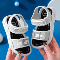 Summer PVC Kids Sandals Waterproof Soft Sport Sandals For Children Toddler Anti Slip Footwear Hook Loop Boys Beach Shoes