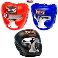 หมวกป้องกันศีรษะ เฮดการ์ด Twins Special Head Guard HGL-3 ทวินส์ สเปเชียล หมวกป้องกันสะเทือน หนังแท้ แบบปิดแก้ม Head Gear