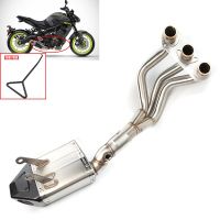 Full System For Yamaha MT09 MT 09 FZ09 XSR900 2014-2020 Motorcycle Stainless Steel Exhaust Escape Moto Front Link Pipe Muffler