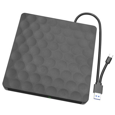 USB3.0 External Mobile Blu-Ray Recorder TYPE-C DVD Burner Portable Blu-Ray Drive Support 3D 25G 50G for Desktop Laptops