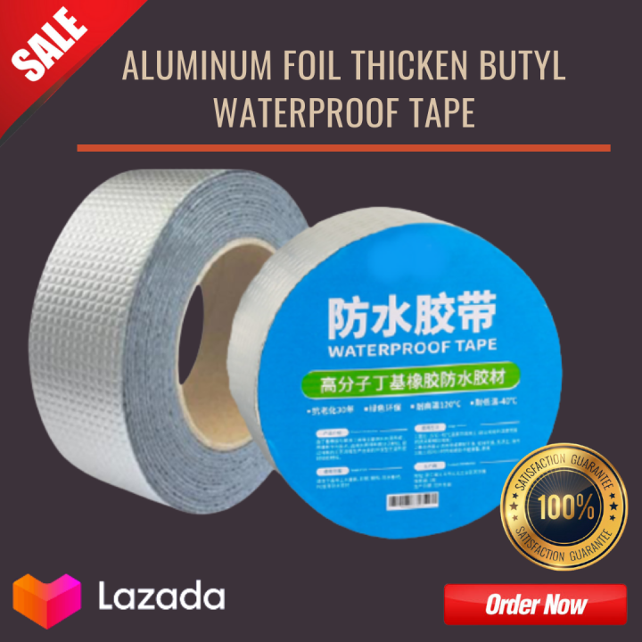 High Temperature Resistance Waterproof Tape Aluminum Foil Thicken