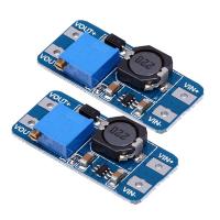 โมดูล Arduino 2ชิ้น DC-DC MT3608ปรับได้มากขึ้น &amp; แปลงวงจรไฟฟ้าและชิ้นส่วน