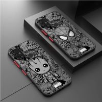 Marvel Spiderman Phone Case for Samsung Galaxy A23 A54 A21s A24 A13 A33 A53 A73 A12 A32 A72 A52 A34 A22 A14 Cover Hard PC Soft