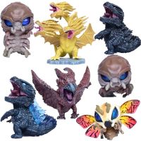 Hot Sales Q version of Godzilla 2 King the Monsters three-headed dragon childrens doll ornaments hand model blind box toy birthday gift