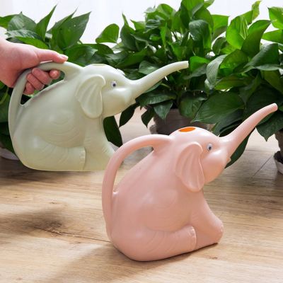 【CC】 3 Colors Elephant Watering Can Pot Garden Flowers Succulents Potted Gardening Bottle New