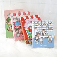 {HAOYA Stationary Store} A5สีน่ารัก Gembok MAGNET สมุดบันทึกประจำวันไดอารี่