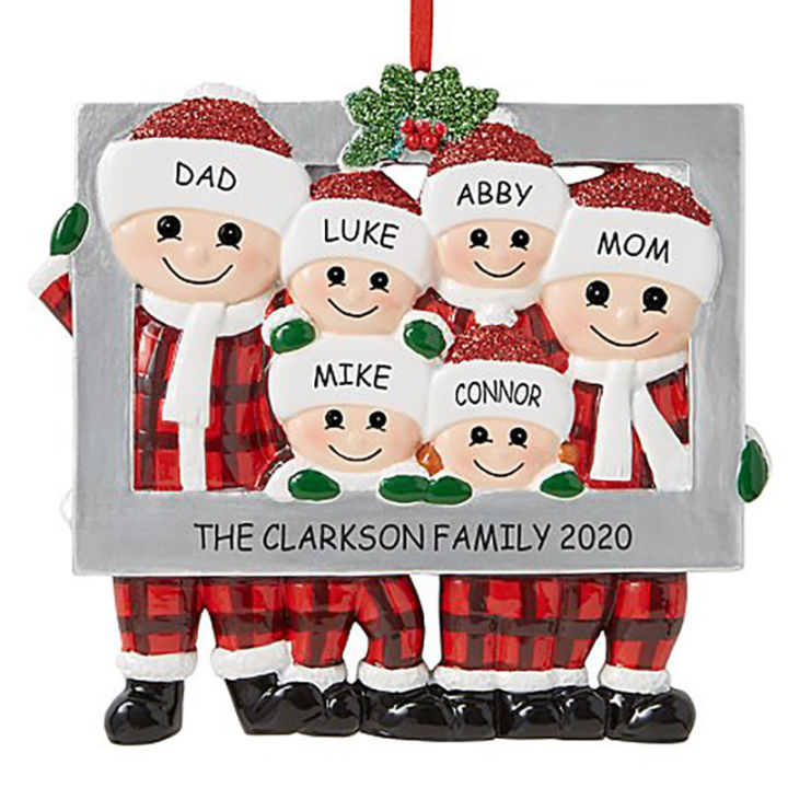 cod-อัตราส่วนทุน-เครื่องประดับชายชราคริสต์มาสจี้คริสต์มาสสร้างสรรค์กรอบรูปครอบครัวน่ารักตกแต่งต้นคริสต์มาส