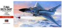 เครื่องบินประกอบ F-106A Delta Dart 1/72 HASEGAWA