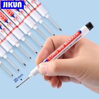 4/5pcs Deep Hole Marker Pen For Woodworking Decoration Multi-purpose  Long Head Markers Pens Green/Red/Black/Blue Ink Highlighters Markers