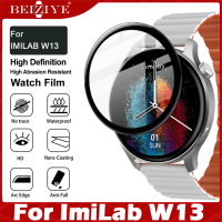 For IMILAB W13 ฟิล์ม คลุมทั้งหน้าจอ ฟิล์มกันรอย Imilab W13 นาฬิกา สมาร์ทวอทช์ 5D Curved Soft กันรอย ฟิล์มติดนาฬิกา