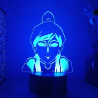 ஐ Avatar the last airbender Korra 3d led lamp for bedroom manga night lights anime action figure Decoration children hoom gift