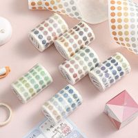 Morandi color polka dot stickers small round stickers hand ledger stickers hand ledger decorative stickers polka dot textured paper basic salt series cute packaging small patterns color materials and paper tape girly heart round stickers