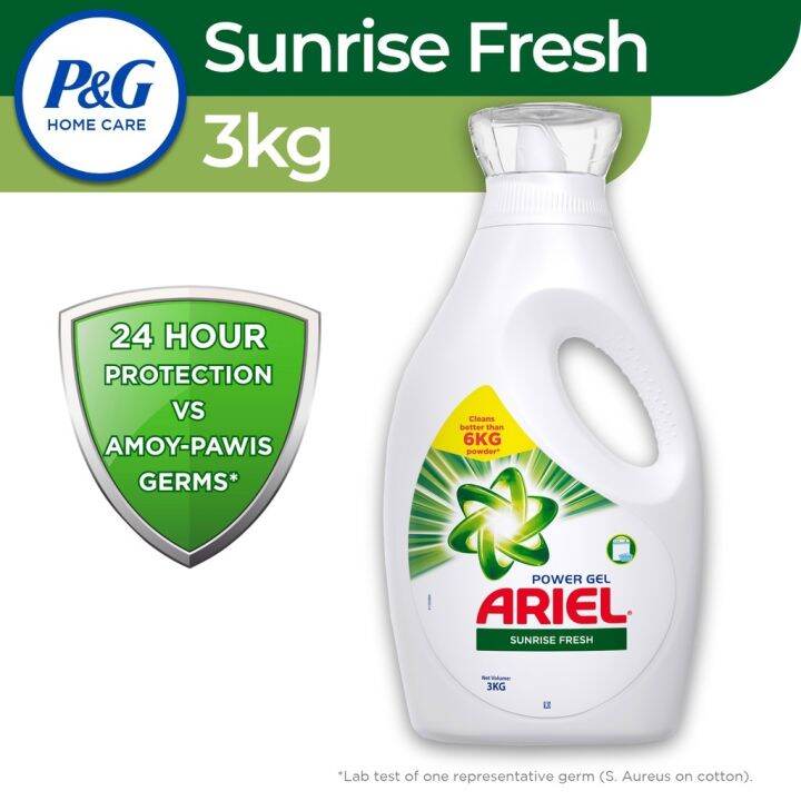 Ariel Liquid Detergent Sunrise Fresh 3kg (Laundry Detergent) Lazada PH
