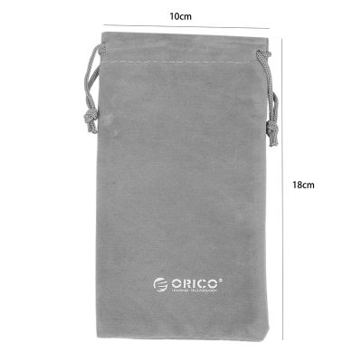 Waterproof 180X100Mm Hdd Gray Bag Storage For Usb Charger Usb Cable Phone Storage Box Case