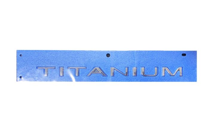logo-titanium-ติด-รถ-suv-everest-ของแท้-oem-โลโก้-titanium-แท้-ชุปโครเมี่ยม-1ชิ้น-มีบริการเก็บเงินปลายทาง