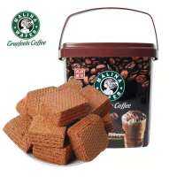 ZERUIWIN Coffee Wafer Biscuits 158g อาหารว่างแบบลำลอง