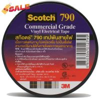 สก๊อตช์® เทปพันสายไฟ สีดำ ขนาด 3/4 นิ้ว x 20 เมตร, เบอร์ 790 Scotch® Electrical, 790, Black, 3/4 In X 20 M #เทปกาว #กาว3m #3m #กาว2หน้า #เทปกาว  #เทปกันลื่น  #เทปกาวกันน้ำ  #เทป #กาว