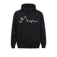 Mens Climbing Heartbeat Men Casual Cotton Long Sleeve Cool Printed Hoodie Mounn Climbing Mans Sweater Plain Size XS-4XL