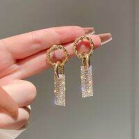 Luxury Crystal Earrings Women