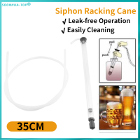 Auto Siphon Rackingอ้อยสำหรับเบียร์ถังไวน์ขวดCarboyด้วยท่อพลาสติก