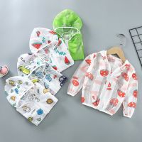 【YF】 New Kids Clothes Girls Jacket Cute Fashion Boy Thin  Coats Childrens Breathable Sun Protection Clothing Minnie Baby Top