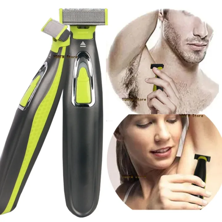 Electric Body Shaver For Men & Women Usb T-shaped Blade Trimmer For 