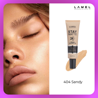 Lamel Stay Matte Foundation ลาเมล สเตย์ แมตต์ ฟาวเดชั่น (เครื่องสำอาง, รองพื้นคุมมัน, รองพื้นปกปิดดี, รองพื้นติดทนนาน)