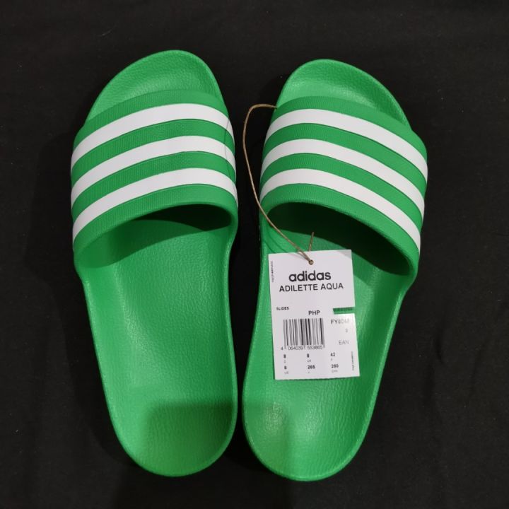 รองเท้าแตะอดิดาส-adidas-adilette-aqua-สีเขียว