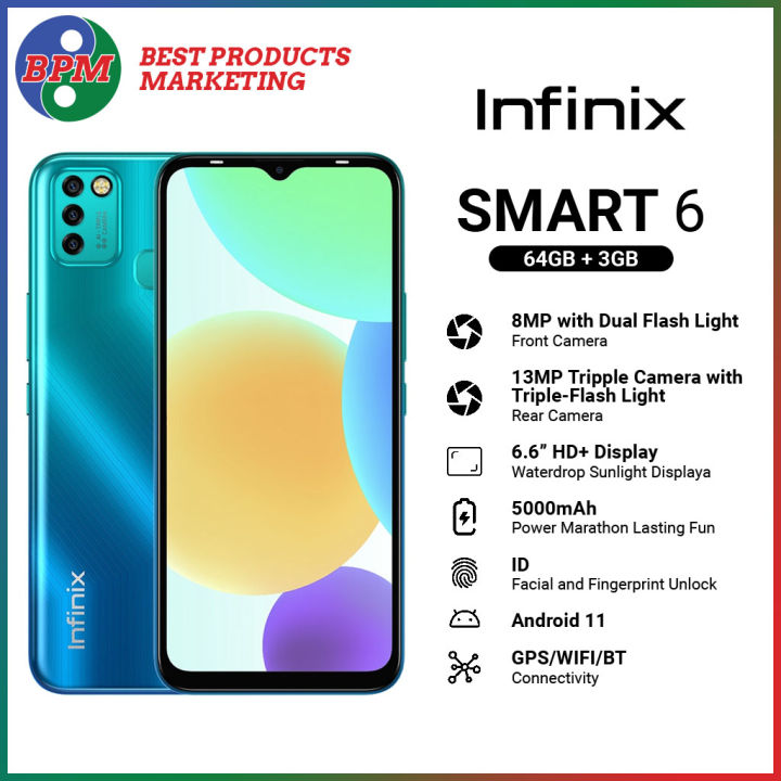 infinix smart 6 hd specifications