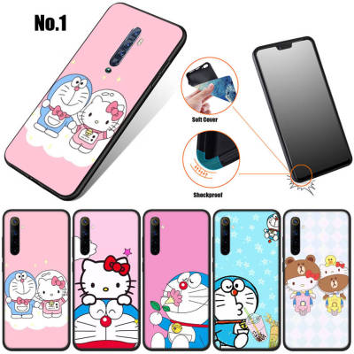 44GNN Hello Hitty Doraemon อ่อนนุ่ม High Quality ซิลิโคน Phone เคสโทรศัพท์ ปก หรับ OPPO Reno 2 2Z 2F 3 4 4Z 5 5K 6 6Z 7 7Z 8 Pro Plus Lite