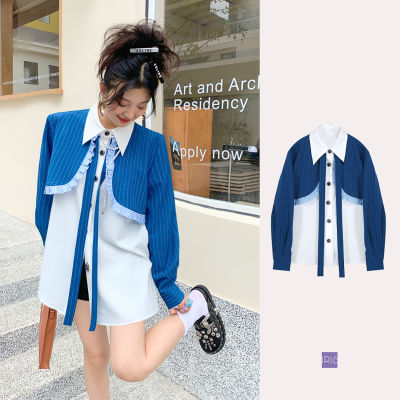 「สินค้าลิขสิทธิ์แท้」Iris Boutique IS2251411 Tokyo story shirt เสื้อเชิ๊ต