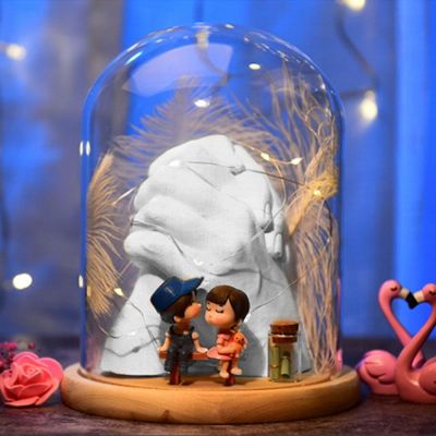 Eelhoe Hand Mold Set Souvenir Hand Casting Set DIY Plaster Mold Making Couple 3D Hand Model Decor For Family And Friends