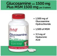 [HCM]Viên Hỗ Trợ Sụn Khớp Schiff Glucosamine MSM 150 Viên thumbnail