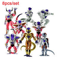 Action FiguresZZOOI 8pcs/set Anime Dragon Ball Figures Mecha Frieza Figurine King Cold Freezer  Action Figure PVC Model Toy Desk Ornament for Gifts Action Figures