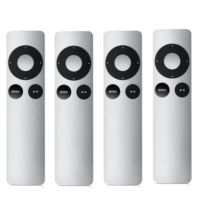 4X Universal IR Remote Control Compatible for Apple TV1 TV2 TV3 Generation TV Remote for A1294 A1469 A1427 A1378 Smart