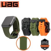 ส่งฟรี A024 ส่งของจากประเทศไทย UAG Watch สายนาฬิกาข้อมือซิลิโคน สําหรับ S6/SE 1 2 3 4 5 ขนาด 38/40 มม. 42/44 มม อุปกรณ์เสริมสมาร์ทวอทช์