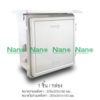 ❗️❗️ SALE ❗️❗️ Nano ตู้กันฝนสีขาว 11.5"x13"x6" รุ่นนาโนพลัส 102W-NNP !! ตู้ไฟกันน้ำ Electrical Boxes มาตรฐาน เอนกประสงค์ แข็งแรง ทนทาน บริการเก็บเงินปลายทาง คุณภาพดี โปรดอ่านรายละเอียดก่อนสั่ง