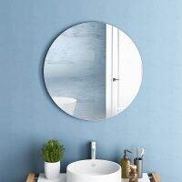 Vanity Shower Bath Mirror Anti Fog Round Shaving Self Haircut Decorative Mirrors Cabinet Wall Mounted Wandspiegel Mirror LG50JZ