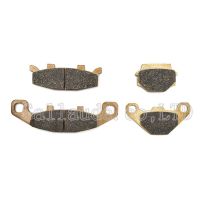 Motorcycle Front / Rear Brake Pads For Kawasak KLE 250 KLE250 A 1995-2000 2001 KLE500 KLE 500 1991-2007