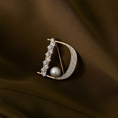 【YF】 2023 Classic Qulity D Brooches Designer Pins Jewelry Luxury Brand Rhinestone Badge Collar
