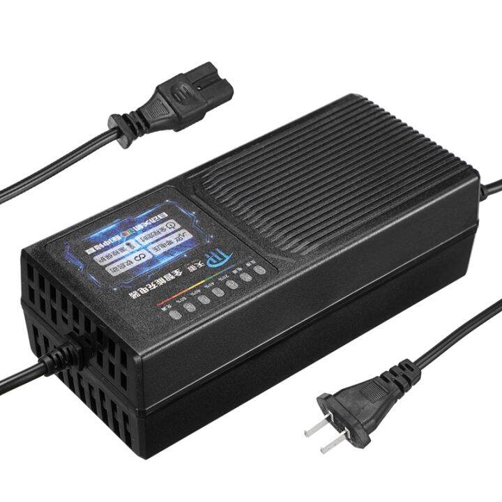 20ah-electric-vehicle-charger-with-7-light-power-display-current-leakage-protection-lead-acid-charger