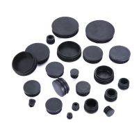 4/10/20pcs Plastic Furniture Leg Plug Tube Edge Cover Round Pipe End Cap Protect Floor 12mm-60mm Insert Glide Reduce Noise